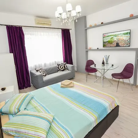 Central Bucharest Studio Near University Square Bukareszt