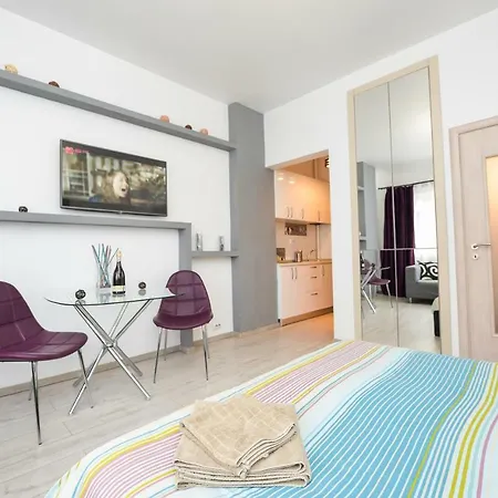 Apartament Central Bucharest Studio Near University Square